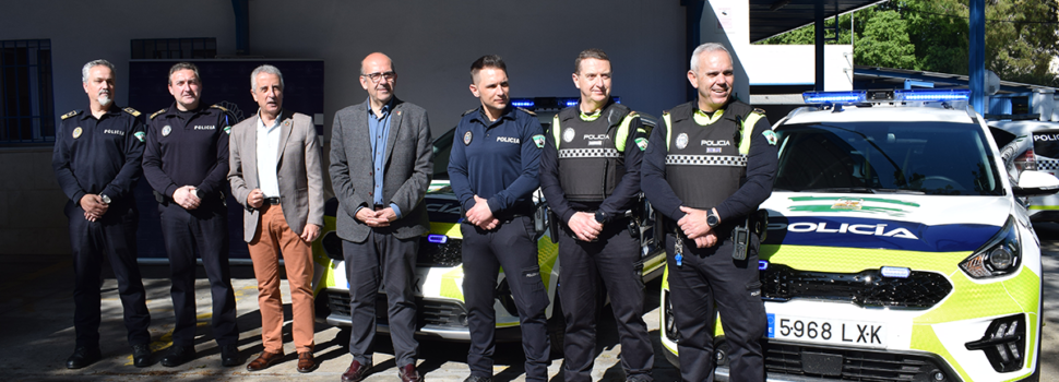 La Policía Local estrena cuatro nuevos coches patrulleros