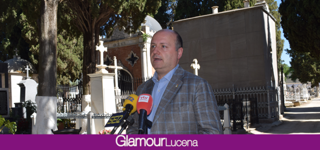 El Ayuntamiento de Lucena acomete la mejora de las calles del cementerio Nuestra Señora de Araceli