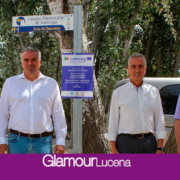 La Diputación instala en Lucena un área de descanso para los peregrinos del Camino Mozárabe