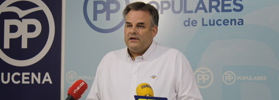 El Partido Popular de Lucena muestra sus motivos de disconformidad con la subida municipal del agua