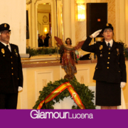 El Ayuntamiento de Lucena acompaña a la Policía Nacional en la festividad de los Santos Ángeles Custodios