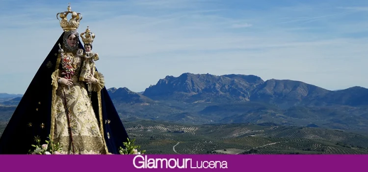 Más de 500 devotos piden a la Patrona de Lucena y del Campo Andaluz que llueva