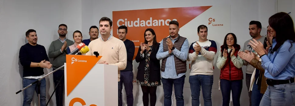 Jesús López, cabeza de lista para la alcaldía de Lucena en las Elecciones Municipales 2023