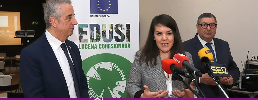 Se presenta Lucena como modelo de transformación de la ciudad en una jornada de análisis de las EDUSI Andalucía