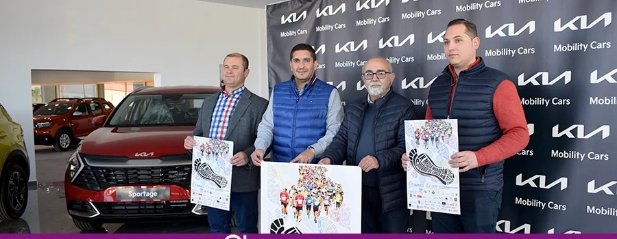 Kía Motor se suma al patrocinio de la Media Maratón de Lucena que ronda ya los 1000 inscritos