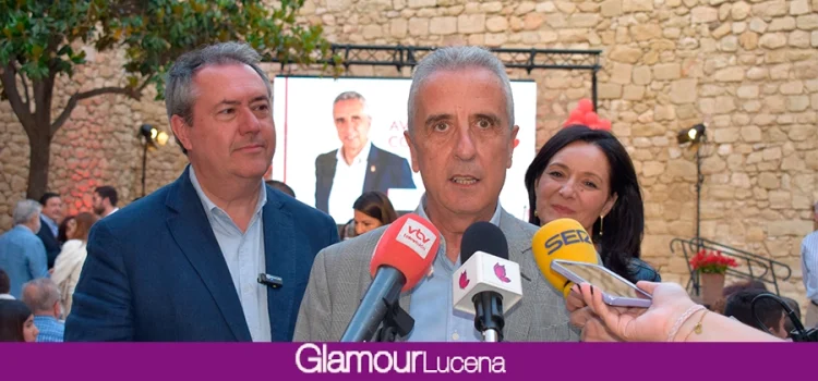 Juan Pérez presenta una candidatura para revalidar la alcaldía el 28 de mayo y seguir avanzando con Lucena