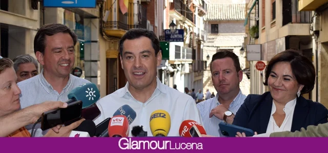 Juanma Moreno “queremos que Lucena sea un referente en Andalucía, uno de los motores que impulse Andalucía”