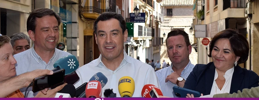 Juanma Moreno “queremos que Lucena sea un referente en Andalucía, uno de los motores que impulse Andalucía”