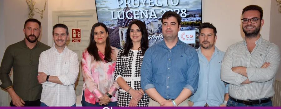 El grupo Ciudadanos Lucena da a conocer in streaming todos los detalles sobre el denominado “Proyecto de ciudad 2028”