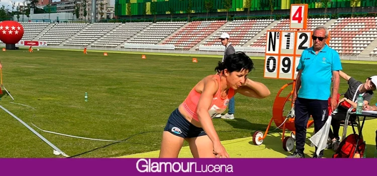 Buenos resultados para atleta lucentina Carmen del Pino en sus últimas competiciones