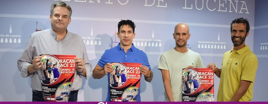 AGENDA: La carrera de obstáculos HURACÁN RACE vuelve a Lucena el próximo mes de Noviembre