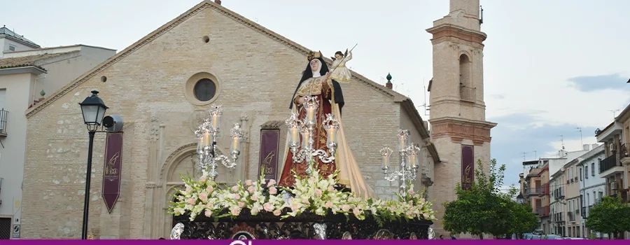 Salida procesional de Santa Teresa de Jesús