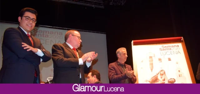 Jesús Cañete ganador del Concurso del Cartel anunciador de la Semana Santa de Lucena