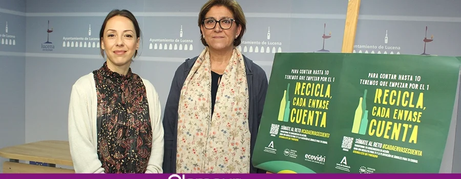 Lucena participa de la campaña ‘Recicla, cada envase cuenta’ de Ecovidrio