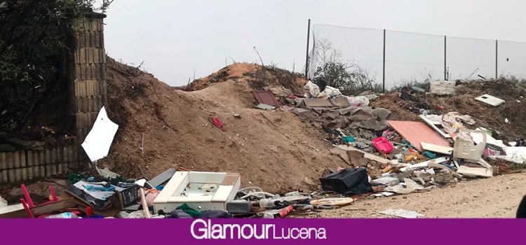 Francisco de Mora, concejal no adscrito, denuncia la acumulación de residuos en las inmediaciones del Punto Limpio de Lucena
