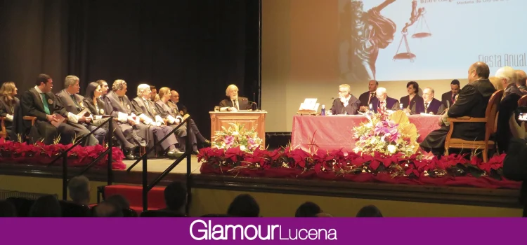 El Ilustre Colegio de Abogados de Lucena celebra su fiesta anual y jura de nuevos letrados