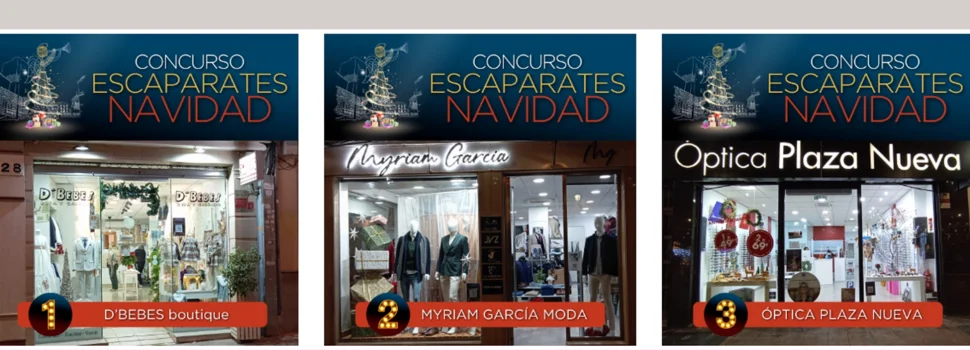 La Tienda Dbebes Boutique ganadora del 2º Concurso de Escaparates de Navidad del CCA Eliossana