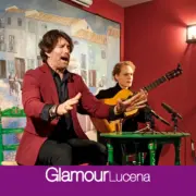 La Peña Flamenca de Lucena disfruta del cante por seguiriya y fandangos del cantaor José Moreno “El Cano” con Yus Wieggers