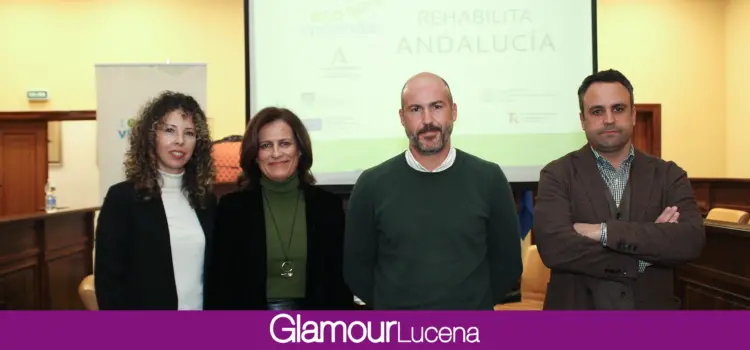 Lucena acoge una jornada informativa sobre las subvenciones del Plan  Ecovivienda
