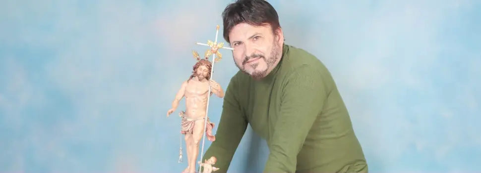 El escultor Antonio Ortega recibe el encargo de esculpir un Cristo Resucitado para Roma