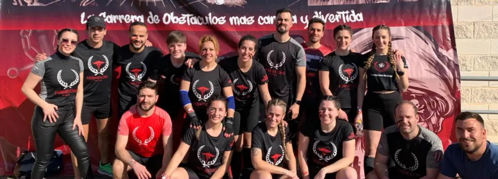 La Marea Negra del Hermes Gym consigue su segundo podium en la Liga Andaluza de Carreras de Obstáculos
