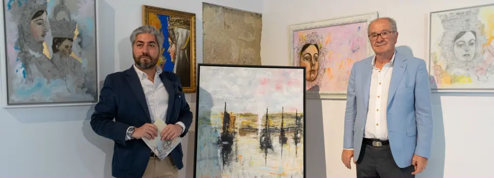La exposición “Del figurativo a lo abstracto” hace un recorrido por los últimos años de la vida artística de Jesús Gutierrez
