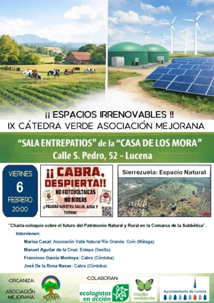 catedra verde cartel mejorana