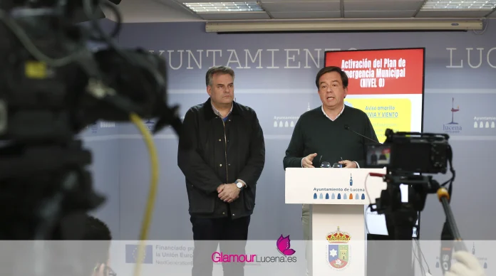PLAN DE EMERGENCIA TEMPORAL LUCENA