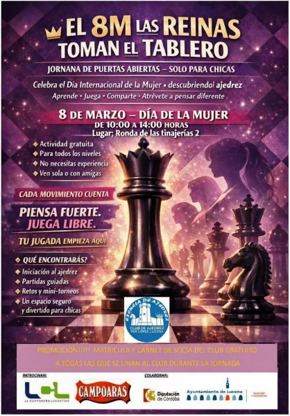 cartel 8m ajedrez