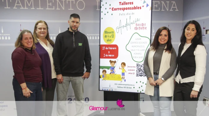 talleres corresponsables ludoteca lucena día andalucía