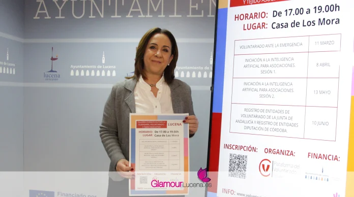 cursos asociaciones lucena ayuntamiento voluntariado
