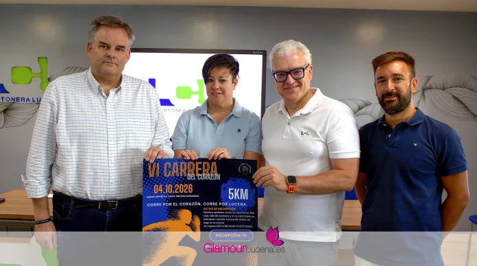 VI Carrera del Corazón en Lucena 4 de octubre 2026