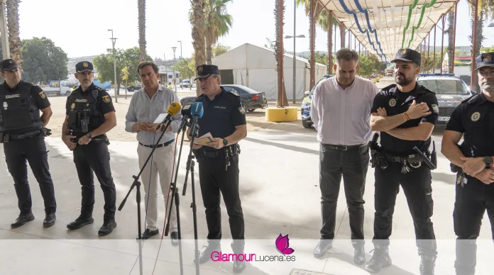 seguridad Feria del Valle Lucena